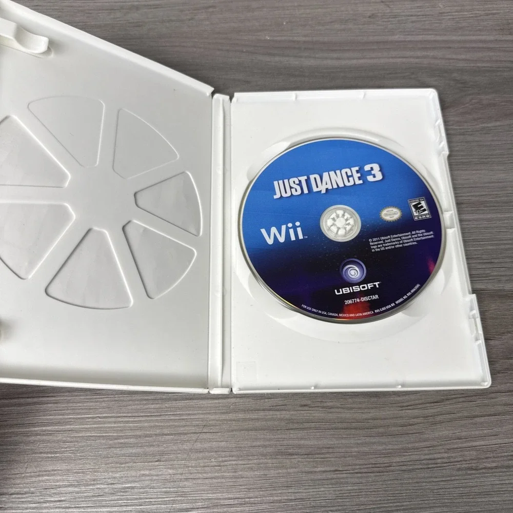 Nintendo Wii Game Lot JUST DANCE 2 3 4 JUST DANCE 2015